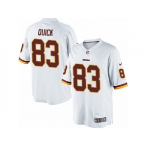 Youth Nike Washington Redskins #83 Brian Quick Limited White NFL Jersey
