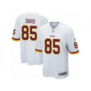 Youth Nike Washington Redskins #85 Vernon Davis Game White NFL Jersey