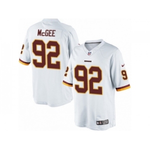 Youth Nike Washington Redskins #92 Stacy McGee Limited White NFL Jersey