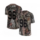 Youth Nike Washington Redskins #96 Pernell McPhee Limited Camo Rush Realtree NFL Jersey