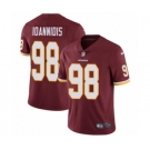 Youth Nike Washington Redskins #98 Matt Ioannidis Burgundy Red Team Color Vapor Untouchable Limited Player NFL Jersey