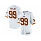 Youth Nike Washington Redskins #99 Phil Taylor Limited White NFL Jersey