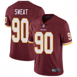 Youth Redskins #90 Montez Sweat Burgundy Red Team Color Stitched Football Vapor Untouchable Limited Jersey