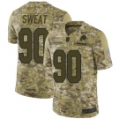 Youth Redskins #90 Montez Sweat Camo Stitched Football Limited 2018 Salute to Service Jersey