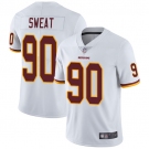 Youth Redskins #90 Montez Sweat White Stitched Football Vapor Untouchable Limited Jersey