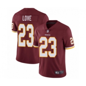 Youth Washington Redskins #23 Bryce Love Burgundy Red Team Color Vapor Untouchable Limited Player Football Jersey