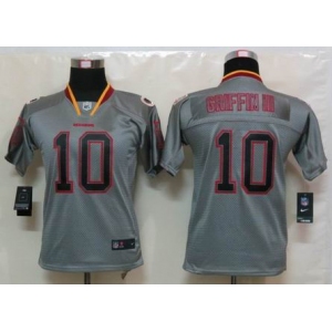 nike youth nfl jerseys washington redskins #10 griffiniii grey[Elite lights out]