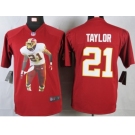 nike youth nfl jerseys washington redskins #21 taylor red[portrait fashion]