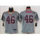 nike youth nfl jerseys washington redskins #46 morris grey[nike lights out]