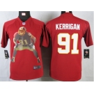 nike youth nfl jerseys washington redskins #91 kerrigan red[portrait fashion]