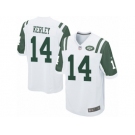 Men Nike New York Jets #14 Jeremy Kerley Game White NFL Jersey