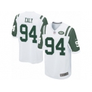 Men Nike New York Jets #94 Kony Ealy Game White NFL Jersey