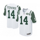 Men's Nike New York Jets #14 Ryan Fitzpatrick Game White NFL Jersey
