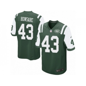 Men's Nike New York Jets #43 Julian Howsare Game Green Team Color NFL Jersey