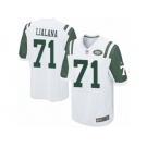 Men's Nike New York Jets #71 Ben Ijalana Game White NFL Jersey