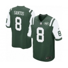 Men's Nike New York Jets #8 Cairo Santos Game Green Team Color NFL Jersey