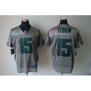 nike nfl jerseys new york jets #15 tebow grey[nike shadow]
