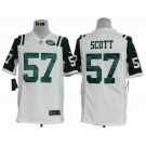 nike nfl jerseys new york jets #57 scott white[game]
