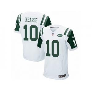 Men Nike New York Jets #10 Jermaine Kearse Elite White NFL Jersey