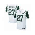 Men Nike New York Jets #27 Darryl Roberts Elite White NFL Jerse