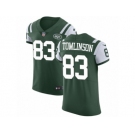 Men Nike New York Jets #83 Eric Tomlinson Elite Green Team Color NFL Jersey