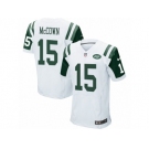 Men's Nike New York Jets #15 Josh McCown Elite White NFL Jersey