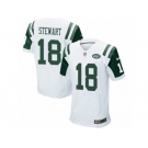 Men's Nike New York Jets #18 ArDarius Stewart Elite White NFL Jersey