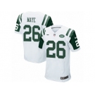 Men's Nike New York Jets #26 Marcus Maye Elite White NFL Jersey