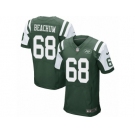 Men's Nike New York Jets #68 Kelvin Beachum Elite Green Team Color NFL Jersey