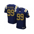 Men's Nike New York Jets #99 Steve McLendon Elite Navy Blue Alternate NFL Jersey