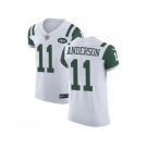 Nike New York Jets #11 Robby Anderson White Men Stitched NFL Vapor Untouchable Elite Jersey