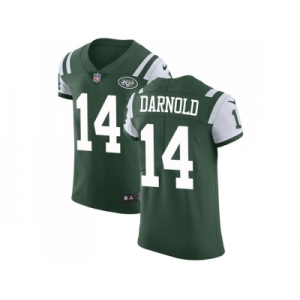 Nike New York Jets #14 Sam Darnold Green Team Color Men Stitched NFL Vapor Untouchable Elite Jersey