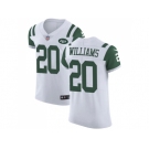 Nike New York Jets #20 Marcus Williams White Men Stitched NFL Vapor Untouchable Elite Jersey