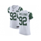 Nike New York Jets #92 Leonard Williams White Men Stitched NFL Vapor Untouchable Elite Jersey