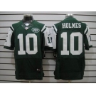 nike nfl jerseys new york jets #10 holmes green[Elite]