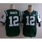nike nfl jerseys new york jets #12 namath green[Elite]