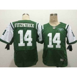 nike nfl jerseys new york jets #14 fitzpatrick green[Elite]
