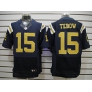nike nfl jerseys new york jets #15 tebow dk.blue[Elite]