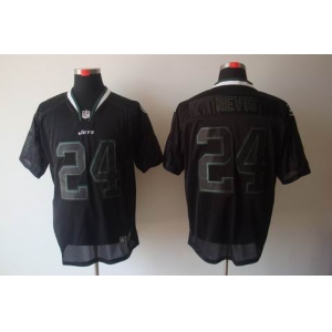 nike nfl jerseys new york jets #24 revis black[Elite lights out]