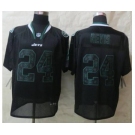 nike nfl jerseys new york jets #24 revis black[Elite united sideline]
