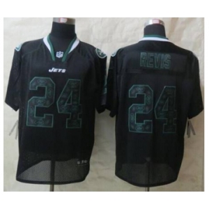 nike nfl jerseys new york jets #24 revis black[Elite united sideline]