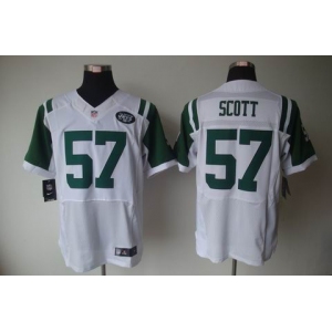 nike nfl jerseys new york jets #57 scott white[elite]