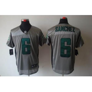 nike nfl jerseys new york jets #6 sanchez grey[Elite shadow]