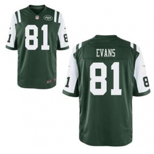 nike nfl jerseys new york jets #81 evans green[Elite][evans]