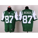 nike nfl jerseys new york jets #87 decker green[Elite][decker]
