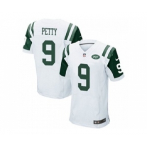 nike nfl jerseys new york jets #9 bryce petty white[Elite]