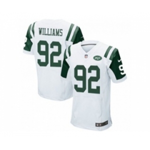 nike nfl jerseys new york jets #92 leonard williams white[Elite]