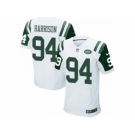 nike nfl jerseys new york jets #94 damon harrison white[Elite][harrison]