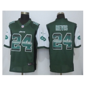 2015 new nike new york jets #24 revis purple strobe jerseys[limited]