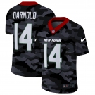 Men Nike New York Jets #14 Darnold 2020 Nike Camo Salute to Service Limited